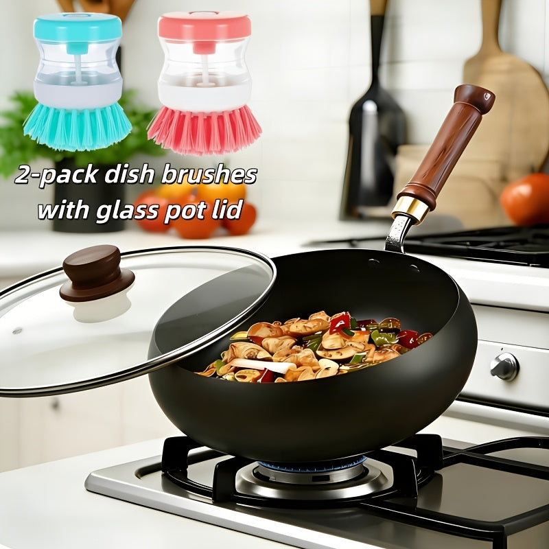 Japanese Cast Iron Wok Large Bellied, Heat Resistant Handle. Suitable for Gas, Induction Other Stoves. This Heavy Duty Non Stick Cookware Is Perfect for All Types Of Cooking, Great for Outdoor Camping, And Works Well for Making Soups, Stewing