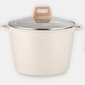 Large Capacity Stock Pot Hoarbar Large Capacity 10.5QT Non-Stick Stock Pot - High-Temperature Resistant, Induction & All Stovetops Compatible, Easy-Clean Design for Home Cooks & Families, Perfect Housewarming Gift