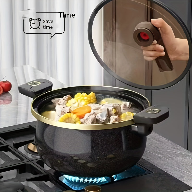 1pc of Suntuup Japanese Iron Skillet, 9.45 Inches in Diameter, Uncoated Cast Iron Frying Pan, Small Wok for Gas Cooking, Round-Bottom Stir Fry Pan with a Wooden Lid, Compatible with Induction And Gas Stoves, Ideal for Home Kitchen Use